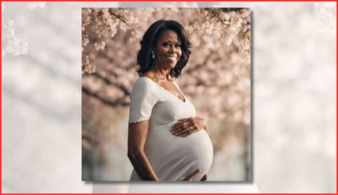 Unforgettable Maternity Moments: Michelle Obama's Radiant Photos